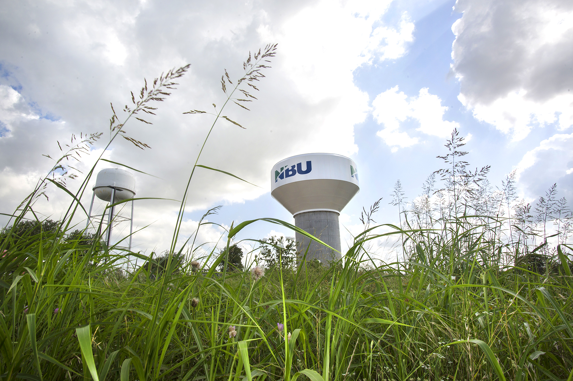 NBU water tower and electricity working as one